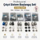 Professional Snap Fastener System Sample Starter Set with 5 Dies – Klikit, 54 System, Alfa and 61 System CITCIT-SISTEM-TANIMA-SET02