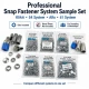 Professional Snap Fastener System Sample and Workshop Starter Set – Klikit, 54 System, Alfa and 61 System with Dies CITCIT-SISTEM-TANIMA-SET03