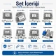Professional Snap Fastener System Sample and Workshop Starter Set – Klikit, 54 System, Alfa and 61 System with Dies CITCIT-SISTEM-TANIMA-SET03