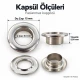 8 mm 5 No Paslanmaz Kuşgözü Elde Vurmalı Delme ve Çakma Seti – 20 Takım + Aparat KGS2IN1-05-PS020