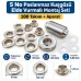 8 mm 5 No Paslanmaz Kuşgözü Elde Vurmalı Delme ve Çakma Seti – 100 Takım + Aparat KGS2IN1-05-PS100