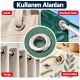 9.5 mm 24 No Paslanmaz Kuşgözü Elde Vurmalı Delme ve Çakma Seti – 50 Takım + Aparat KGS2IN1-24-PS050