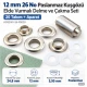 12 mm (0.47 in) Stainless Steel Eyelet Hand Punch and Setting Kit – 20 Sets + Tool KGS2IN1-26-PS020