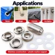 13 mm (0.51 in) Stainless Steel Eyelet Hand Punch and Setting Kit – 50 Sets + Tool KGS2IN1-28-PS050
