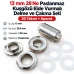 13 mm (0.51 in) Stainless Steel Eyelet Hand Punch and Setting Kit – 50 Sets + Tool KGS2IN1-28-PS050