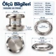 40 mm (1.57 in) Stainless Steel Eyelet Hand Punch and Setting Kit – 20 Sets + Tool KGS2IN1-66-PS020