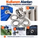 40 mm (1.57 in) Stainless Steel Eyelet Punch and Setting Kit – 50 Sets + Tool KGS2IN1-66-PS050