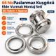 40 mm (1.57 in) Stainless Steel Eyelet Punch and Setting Kit – 50 Sets + Tool KGS2IN1-66-PS050