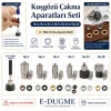 Eyelet Setting Tool Set – Dies from No. 2 to No. 28 with Long-Handle Hand Setter KLP002-028SET