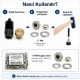 Profesyonel 17 mm Kuşgözü Seti – Kuşgözü, Delme Kalıbı, Çakma Kalıbı ve Elde Aparat Dahil KUSGOZU-17MM-SET04