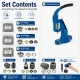 Heavy-Duty Eyelet and Die Set with Manual Hand Press – KUSGOZUSET01