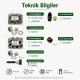 Perde ve Dekorasyon Kuşgözü Seti – 17 mm ve 28 mm Kuşgözü, Kalıplar Dahil Presiz Set PERDE-17-28MM-PRESIZ-SET10