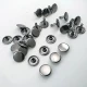 54 Çift Kapaklı Rivet 12 mm Kapak ve Alt Kapak, 7,5 mm Bacak, Saç Malzeme Perçin - 500 Takım R00054CFT