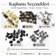 54 Çift Kapaklı Rivet 12 mm Kapak ve Alt Kapak, 7,5 mm Bacak, Saç Malzeme Perçin - 500 Takım R00054CFT