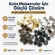 54 Çift Kapaklı Rivet 12 mm Kapak ve Alt Kapak, 7,5 mm Bacak, Saç Malzeme Perçin - 500 Takım R00054CFT