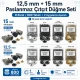 12,5 mm + 15 mm Paslanmaz Çıtçıt Renk ve Uygulama Seti – 8 Renk / 800 Takım + 2 Kalıp Dahil – El Presi Hariç SET-CITCIT-125-15-8RENK-800-KLP