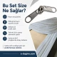 T10 Naylon Şerit Fermuar Seti - 10 Metre + 10 Krüsör