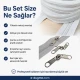 Atölyeler için çanta kılıf naylon şerit fermuar seti