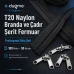T20 Naylon Branda ve Çadır Şerit Fermuar Seti – 100 mt + 50 Çekecek - SET-T20-NAYLON-100M50C