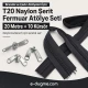 T20 Naylon Branda ve Çadır Şerit Fermuar Seti