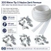 Yastık ve Kırlent Kılıfları İçin Usta Seviye Tip 5 Naylon Şerit Fermuar Seti – 200 m ve 400 Tek Elcikli Kürsör SET-T5T-NAYLON-200M400C