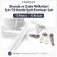 T9 Kemik Branda ve Çadır Şerit Fermuar Seti 10 mt