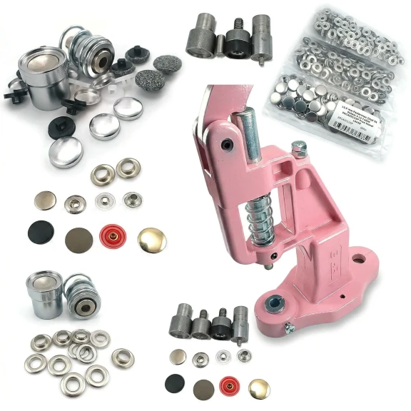 Tulumba El Presi ile Komple Tekstil Aksesuar Uygulama Başlangıç Seti - SET001BAS