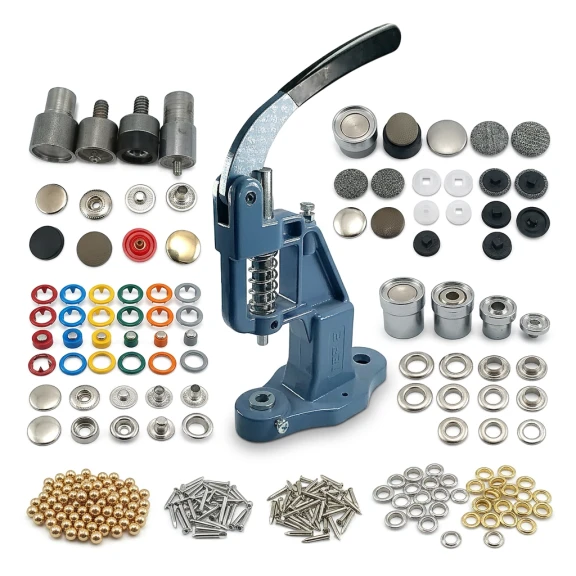 Tulumba El Presi ile Orta Seviye Tekstil Aksesuar Uygulama Seti - SET001ORT