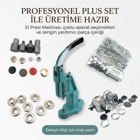 Profesyonel Plus Set – 16 Aparat ve 5.875 Yardımcı Parça - SET001PLUS