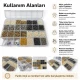 4-6-8 mm Akrilik İnci Renk ve Kalıp Seti – Gold, Nikel, B.Nikel, Krem 12 Model / 12.000 Adet + 3 Kalıp