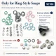 Baby Snap Fastener Set 8 mm with Hand Press for Children's Clothing and Hobby Sewing
