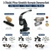 2 No / 4,5 mm, 3 No / 5 mm ve 4 No / 6 mm Plise Sineklik Kuşgözü El Presli 3 Ölçülü Komple Deneme Seti Set001SinDn