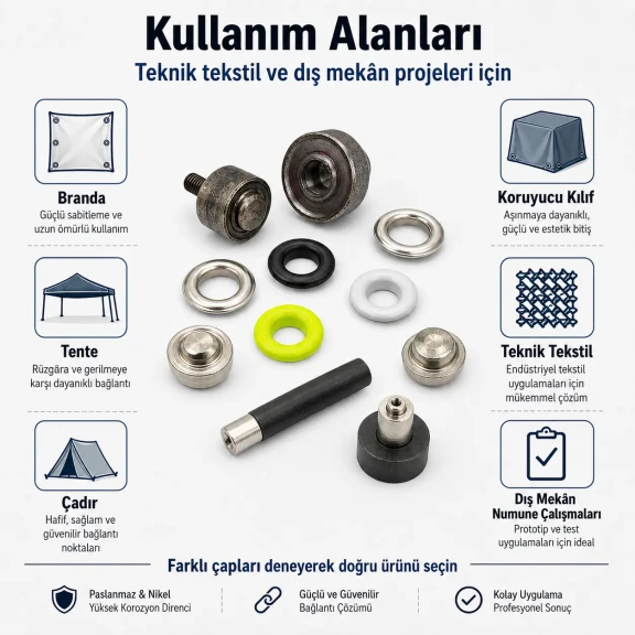 Teknik Tekstil & Dış Mekân Kuşgözü Deneme Seti – 10 mm, 13 mm ve 17 mm Kuşgözü Dahil TEKNIK-DISMEKAN-DENEME-SET11