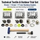 Teknik Tekstil & Dış Mekân Kuşgözü Deneme Seti – 10 mm, 13 mm ve 17 mm Kuşgözü Dahil TEKNIK-DISMEKAN-DENEME-SET11