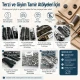 Tailor Supply, Repair and Sample Set – Snap Fasteners, Eyelets, Rivets and Jeans Buttons – Press and Dies Not Included TERZI-SARF-NUMUNE-SET01