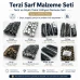 Tailor Supply, Repair and Sample Set – Snap Fasteners, Eyelets, Rivets and Jeans Buttons – Press and Dies Not Included TERZI-SARF-NUMUNE-SET01