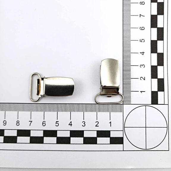 2,5 cm Metal Askı Kıstırmalı Klips A0005