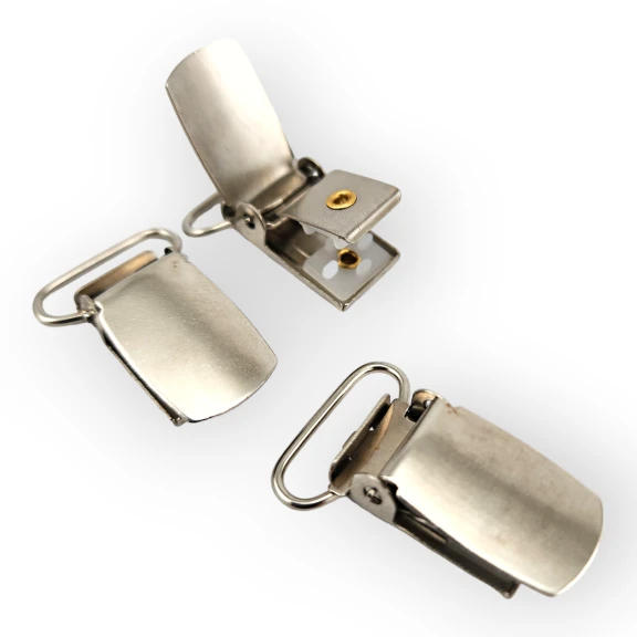 2,5 cm Metal Askı Kıstırmalı Klips A0005