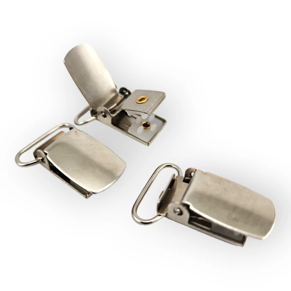 2,5 cm Metal Askı Kıstırmalı Klips A0005