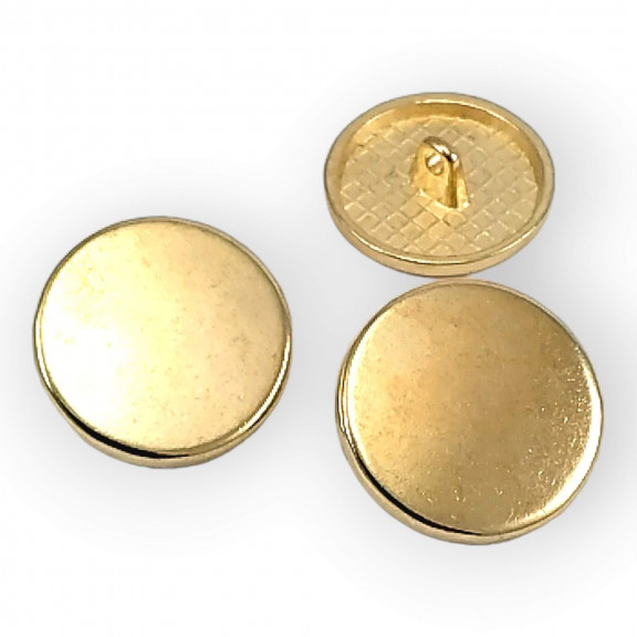 Ayaklı Düğme Düz Desensiz - Logosuz 23 mm - 36 Boy (100 Adet / Paket) ERG0023