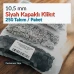 10,5 mm Paslanmaz Siyah Kapaklı Klikıt Çıtçıt 250 Takım/Paket C0011KPBLACK