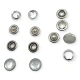 9.5 mm Prong Pearlescent Snap Fantenrs 3/8" With Cap Stainless Buttons C0014S