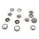 9.5 mm Prong Pearlescent Snap Fantenrs 3/8" With Cap Stainless Buttons C0014S