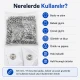 Bebe Çıtçıtı 9,5 mm Paslanmaz Delikli Klikıt Çıtçıt, 250 Adet/Paket, bebek giyim ve zıbınlar için ideal