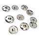 19 mm 30 L 3/4" Sew-On Snap Button Brass Stainless ERD190PR