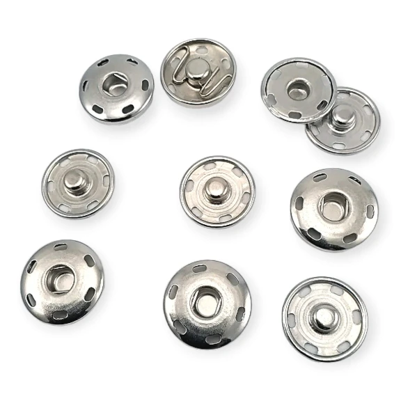 19 mm 30 boy Dikme Çıtçıt Düğme Pirinç Paslanmaz ERD190PR