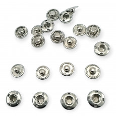 10 mm 16L / 25/64" Sew-On Snap Button Stainless ERD100P4