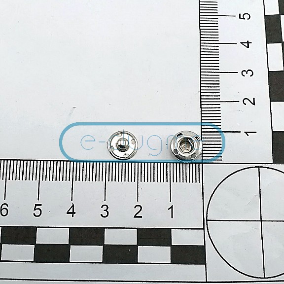 10 mm 16 boy Dikme Çıtçıt Düğme Paslanmaz Dört Delikli ERD100P4