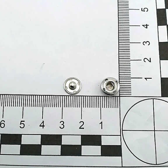 10 mm 16 boy Dikme Çıtçıt Düğme Pirinç Dört Delikli ERD100PR4