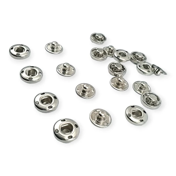 10 mm 16 boy Dikme Çıtçıt Düğme Pirinç Dört Delikli ERD100PR4